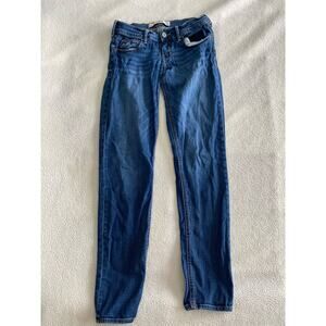 HOLLISTER Social Stretch 3R Women’s 26W 31L  Blues Jeans EUC No Rips/Holes#